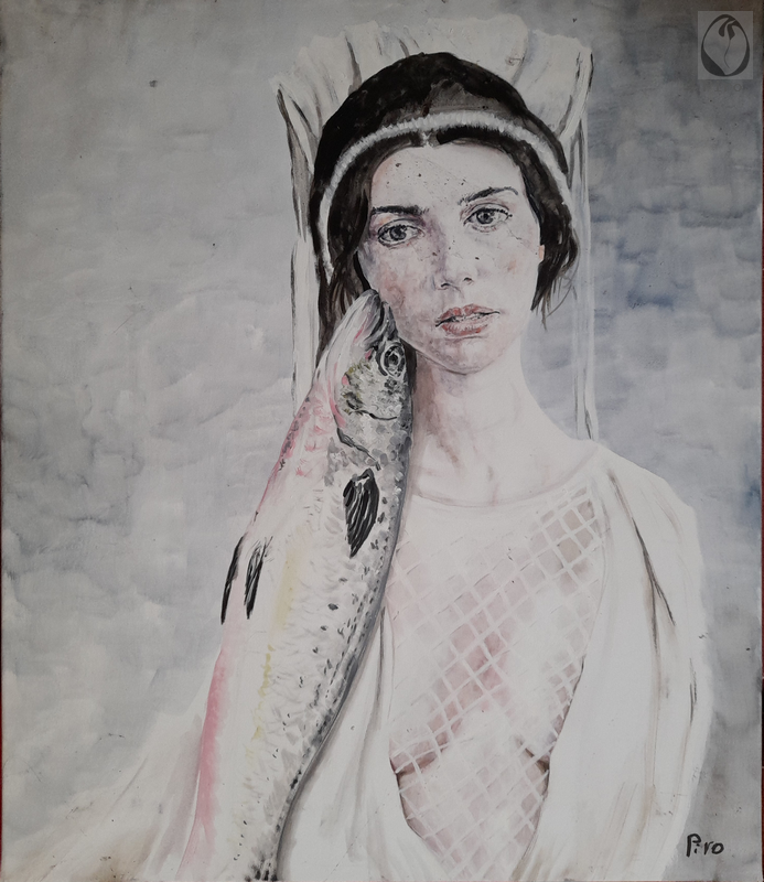 oil on canvas - olio su tela di Piro